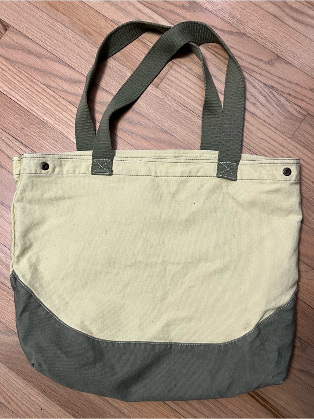 Life Is Good Lemon & Olive Daisy Canvas Tote - Picture 2 of 4